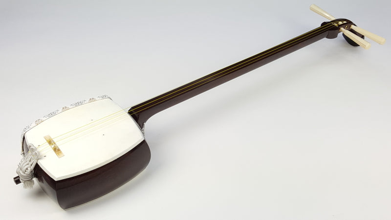 【中古三味線・厳選品】地唄金細三味線（完成品）WKT-TS035