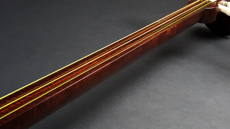 【中古三味線・厳選品】地唄金細三味線（完成品）WKT-TS035