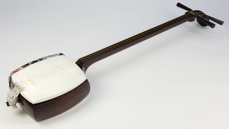 【中古三味線・厳選品】民謡 金細三味線・正寸（完成品）WKT-TS031