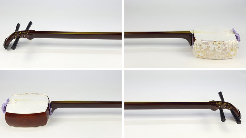 [二手三味线/精选商品] 民歌金翔三味线/短竿（完成品）WKT-TS008