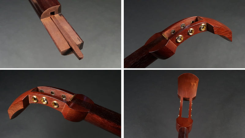 [二手三味线/精选商品] 九太红木三味线（完成品）WKT-TS001