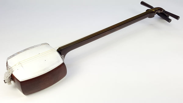 [Used shamisen/selected item] Folk song Kinsho shamisen/short pole (completed product) WKT-TS007