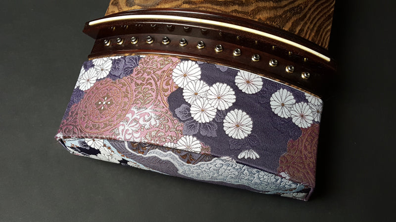 【中古琴・厳選品】くり甲琴・玉縁紅木巻　WKT-tkoto12