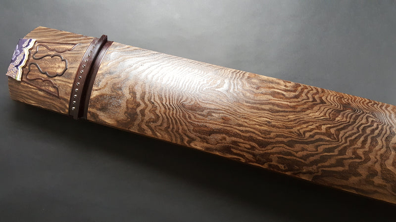 【中古琴・厳選品】くり甲琴・玉縁紅木巻　WKT-tkoto12