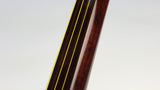 [Used shamisen, carefully selected item] Folk song gold thin shamisen, exact size (completed product) WKT-TS032