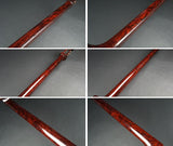 [Used shamisen, carefully selected item] Folk song gold thin shamisen, exact size (completed product) WKT-TS032