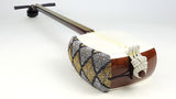 [Used shamisen, carefully selected item] Folk song gold thin shamisen, exact size (completed product) WKT-TS032