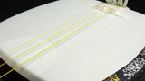 [Used shamisen, carefully selected item] Folk song gold thin shamisen, exact size (completed product) WKT-TS032