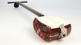 [Used shamisen/selected item] Folk song gold thin shamisen/correct size (completed product) WKT-TS031