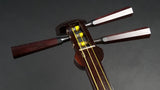 [Used shamisen/selected item] Folk song gold thin shamisen/correct size (completed product) WKT-TS031