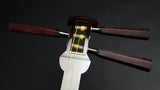 [Used shamisen/selected item] Folk song gold thin shamisen/correct size (completed product) WKT-TS031