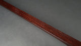 [Used shamisen/selected item] Folk song gold thin shamisen/correct size (completed product) WKT-TS031