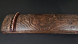 【中古琴・厳選品】玉杢系 くり甲琴・玉縁紅木巻　WKT-tkoto16