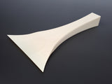 【厳選中古品】地唄三味線用　象牙丸撥（七八）JBATI009
