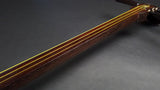 [Used shamisen, carefully selected items] Folk song Beniki shamisen, 1.5 inch short pole (completed product) WKT-TS006