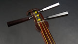 [Used shamisen, carefully selected items] Folk song Beniki shamisen, 1.5 inch short pole (completed product) WKT-TS006