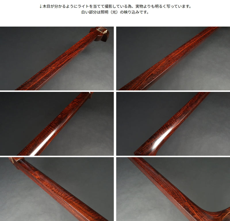 【中古三味線・厳選品】地唄金細三味線（完成品）WKT-TS035