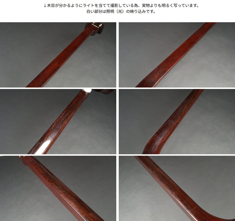 [Used shamisen/selected item] Jiuta Beniki shamisen (completed product) WKT-TS010