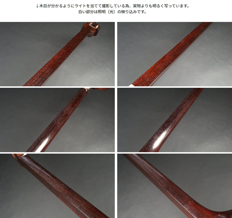 【中古三味線・厳選品】地唄 金細三味線（完成品）WKT-TS019