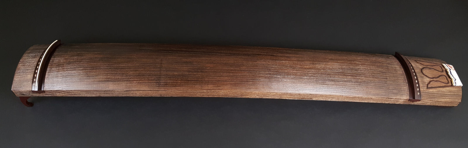 中古琴・厳選品】柾目杢 くり甲琴・玉縁紅木巻 WKT-tkoto13 | 和楽器