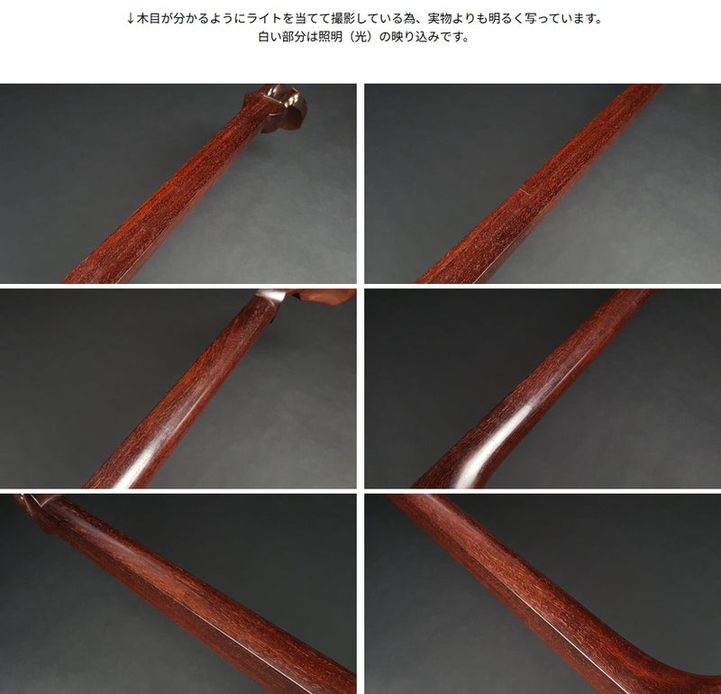 【中古三味線・厳選品】地唄銀細三味線（完成品）WKT-TS051
