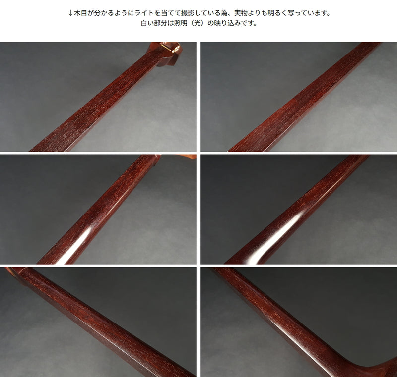 [二手三味线/精选商品] 九太红木三味线（完成品）WKT-TS001