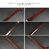[Used shamisen, carefully selected items] Folk song Beniki shamisen, 1.5 inch short pole (completed product) WKT-TS006