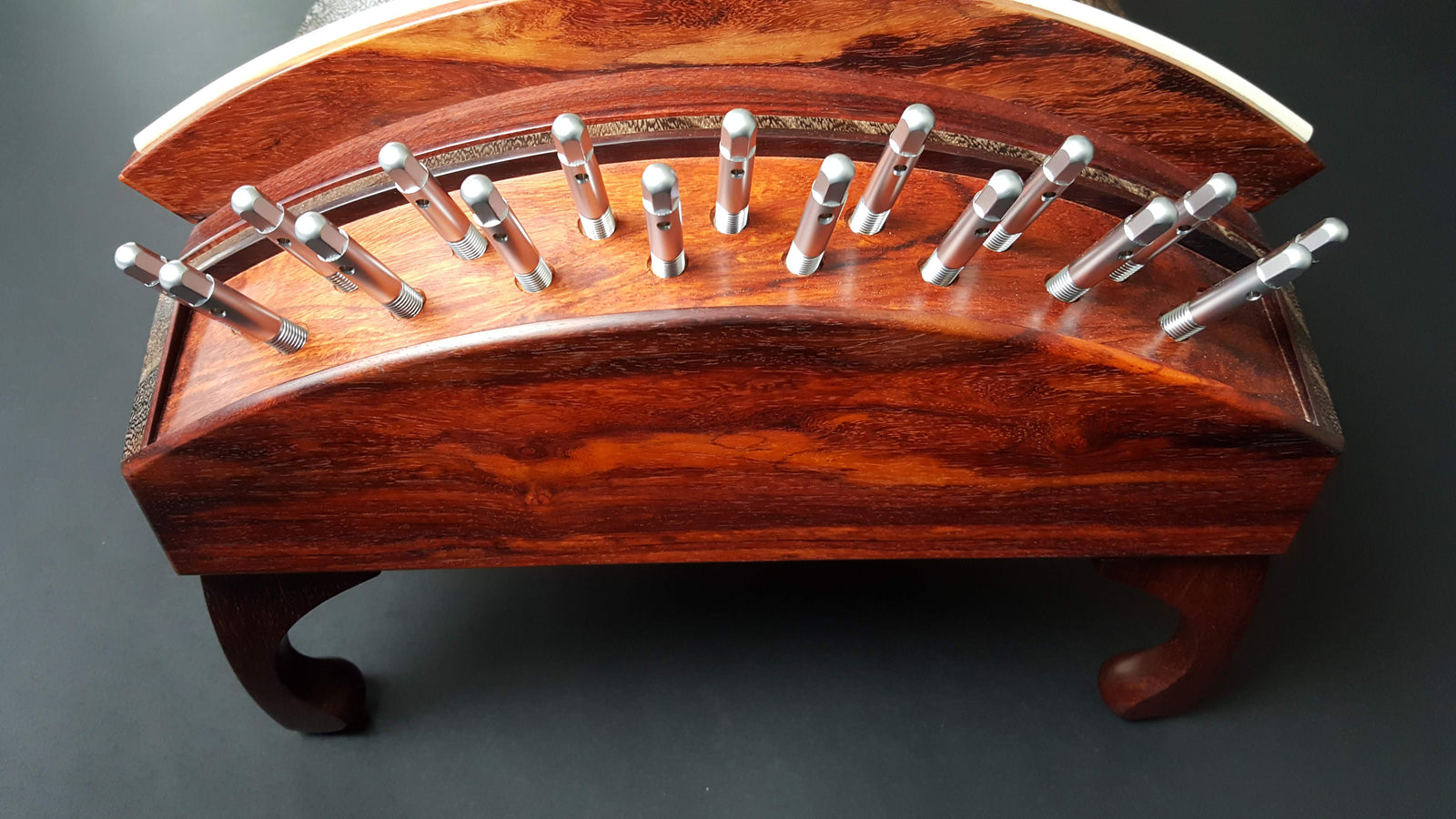 最高級品】十七絃琴【くり甲・玉縁紅木巻】（WKT-17007） | 和