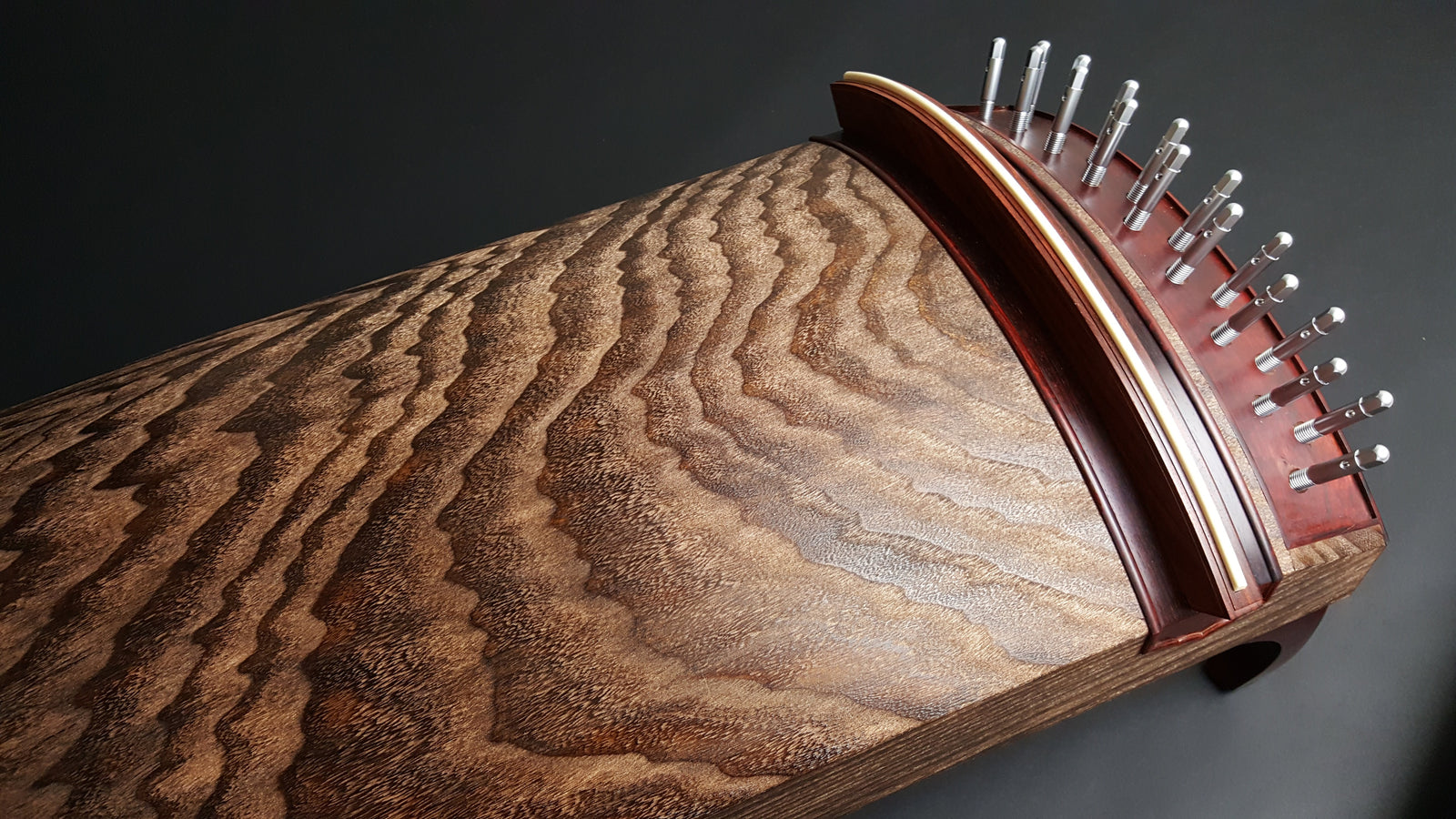 琴 17弦 木目調 琴 17絃 当店製 商品詳細│琴、三味線の販売・修理。片切琴三味線店