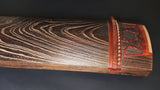 [Luxury item] Seventeen stringed koto [chestnut shell/half beaded red wood scroll] (WKT-17008)