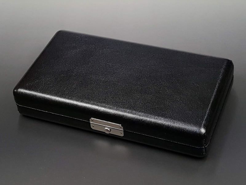 [For Shamisen] Repellent case/synthetic leather (for Nagauta/2 pieces)
