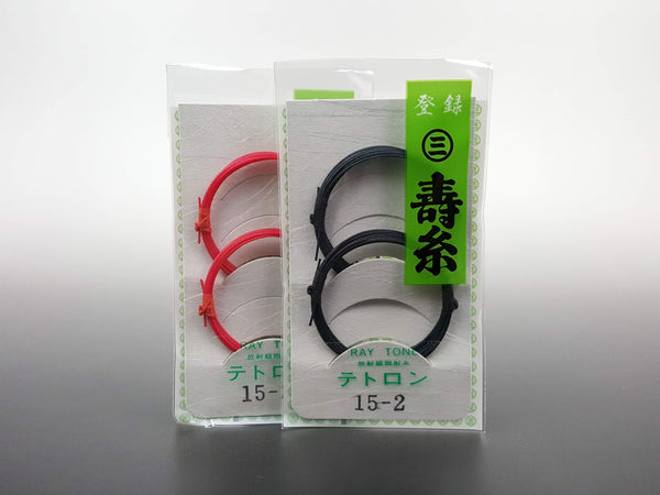 [Shamisen thread] Kotobuki Tetron thread 15-2/color (black/red) 