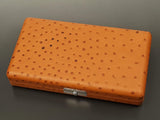 [For shamisen] Original leather embossed repellent case Tsugaru (2 pieces) 002