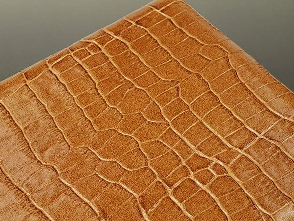 [For shamisen] Original leather embossed repellent case Tsugaru (2 pieces) 004