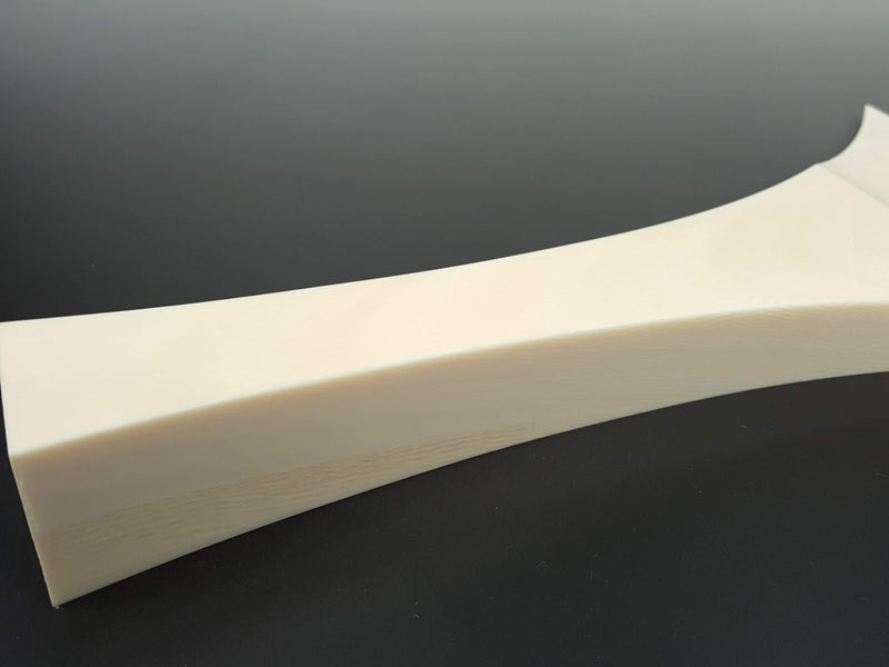 [For Shamisen / Bracket] Ivory Hagi Bachi for Jiuta (78) No1