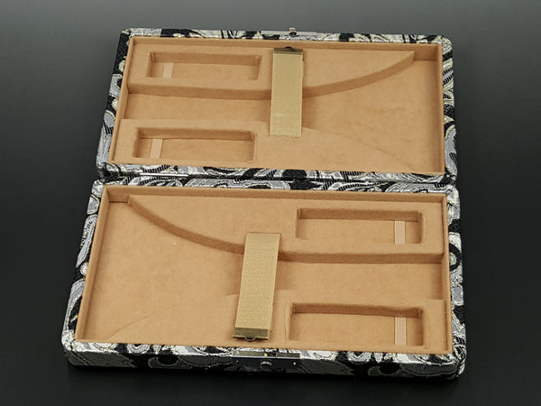 [For shamisen] Original lightweight repellent case for Tsugaru/Nagauta (2 pieces) 015