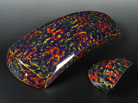 津軽三味線津軽塗り胴掛けピンク