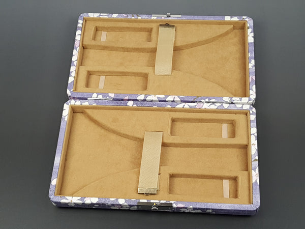 [For Shamisen] Original lightweight repellent case for Tsugaru/Nagauta (2 pieces) 026
