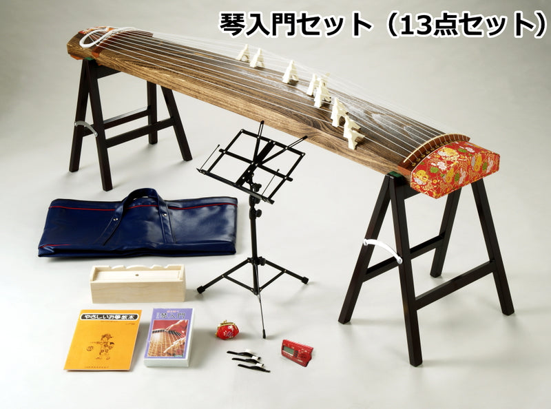 十七弦 箏 琴 ソフトケース 箏柱 立奏台 鳥居台 - 楽器/器材