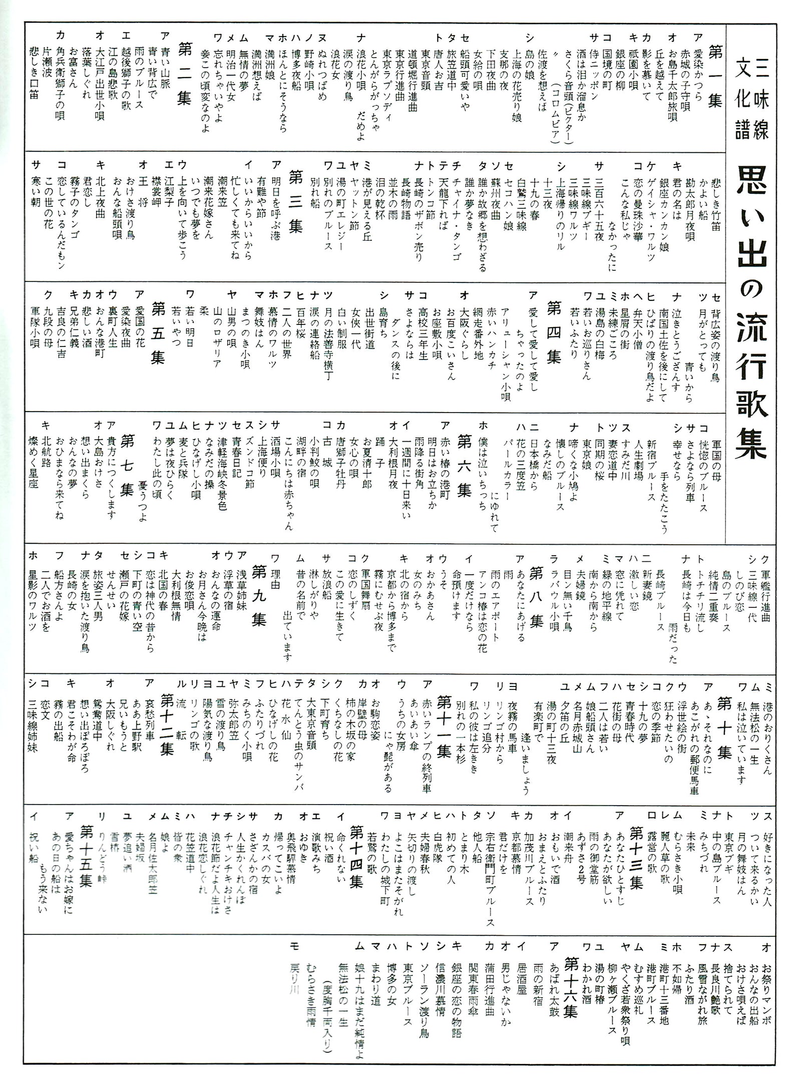 楽譜】思い出の流行歌集 | 和楽器市場·新館