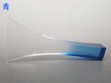 [For Shamisen/Hachi] Acrylic transparent Hachi (for Jiuta)