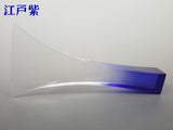 [For Shamisen/Hachi] Acrylic transparent Hachi (for Jiuta)