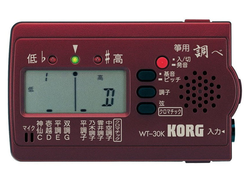 KORG琴用チューナー（調べ）WT-30K