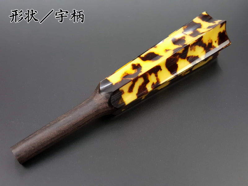 [Thread spool/for Tsugaru] Ivory-like ebony joint tortoiseshell-like thread spool (8 minutes 5 rin) (1 set of 3 pieces)