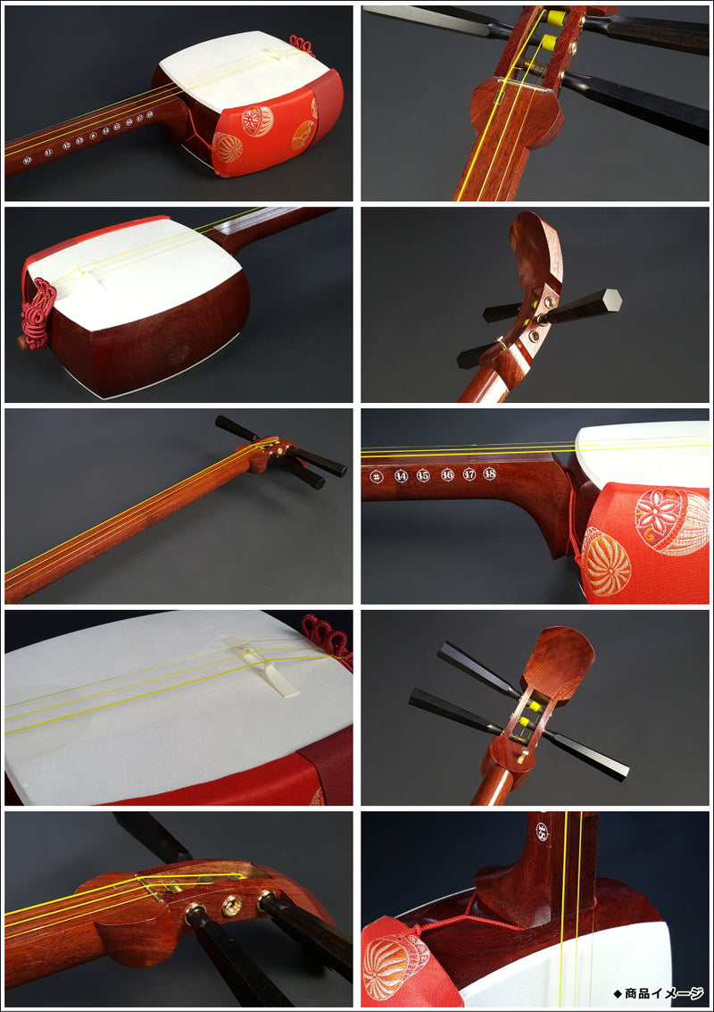(Special) Folk Shamisen [Authentic Karin] Introductory Set