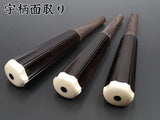 [Thread spool/for Tsugaru] Head ivory/ebony thread spool (8 minutes 5 rin) (1 set of 3)