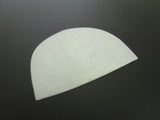 [For shamisen] Peel-repellent, half-moon shape/four pieces (top) (1 piece)